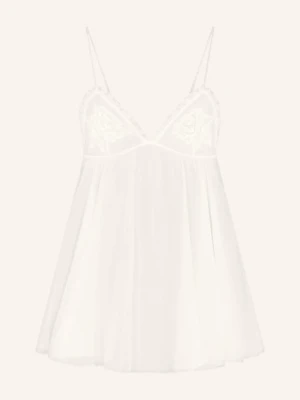 Skims Jedwabna Koszulka Nocna Skims Romance weiss
