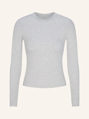Skims Koszulka Lounge Cotton Rib grau