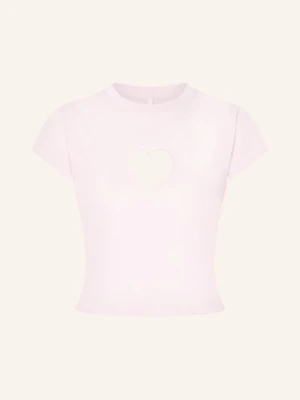 Skims Koszulka Lounge Worn In Jersey pink