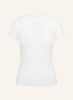 Skims Koszulka Rekreacyjna Sheer Cotton Rib weiss