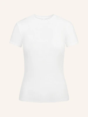 Skims Koszulka Rekreacyjna Sheer Cotton Rib weiss