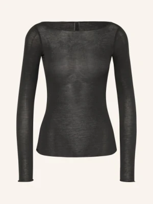Skims Koszulka Typu Lounge Sheer Modal schwarz