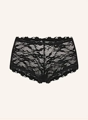 Skims Majtki Lace Boyshort schwarz