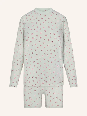 Skims Piżama Z Szortami Boyfriend blau