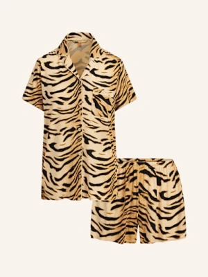 Skims Piżama Z Szortami Skims Sleep braun