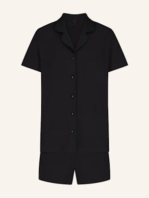 Skims Piżama Z Szortami Soft Lounge schwarz