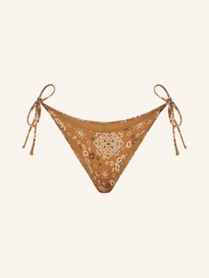 Skims Spodenki Bikini Typu Trójkąt Signature Swim braun