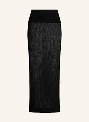 Skims Spódnica Rekreacyjna Sheer Knit schwarz