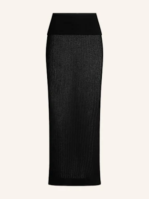 Skims Spódnica Rekreacyjna Sheer Knit schwarz
