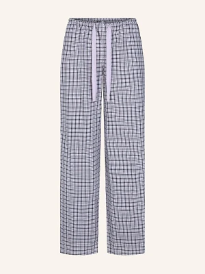 Skims Spodnie Do Spania Cotton Poplin Sleep blau