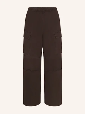 Skims Spodnie Dresowe Rekreacyjne Boyfriend Fleece braun