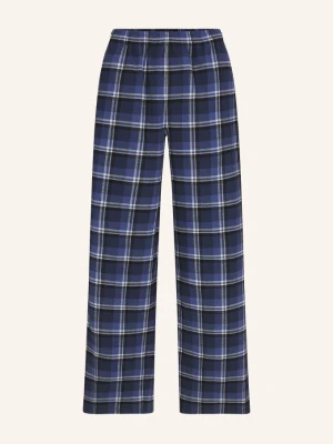 Skims Spodnie Od Piżamy Flannel Z Flaneli blau
