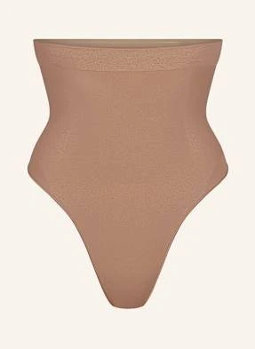 Skims Stringi Modelujące Seamless Sculpt beige