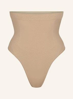 Skims Stringi Modelujące Seamless Sculpt beige