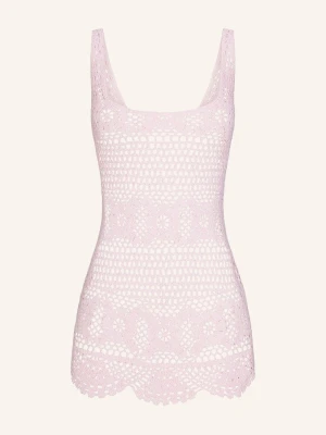 Skims Sukienka Crocher Cover-Ups pink