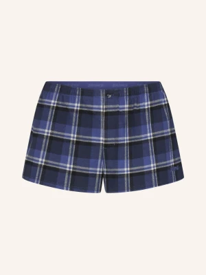 Skims Szorty Od Piżamy Flannel Z Flaneli blau