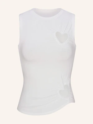 Skims Top Rekreacyjny Cotton Jersey weiss