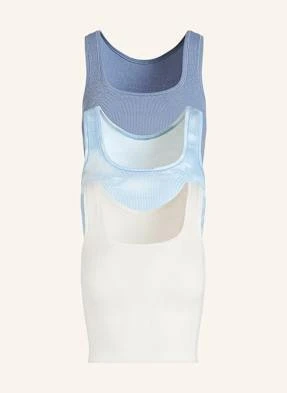 Skims Topy Cotton Rib, 3 Szt. blau