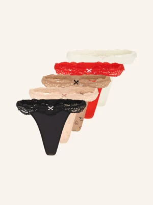 Skims Zestaw 5 Stringów Fits Everybody weiss