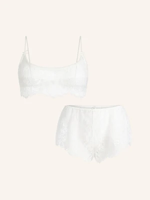 Skims Zestaw Ultra Fine: Gorset I Bokserki weiss