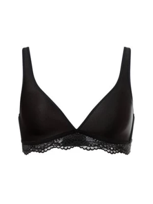 SKINY Biustonosz damski - Triangle Spacer Kobiety czarny jednolity,