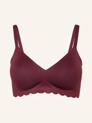 Skiny Biustonosz Trójkątny Body Feel rot CIEMNOCZERWONY