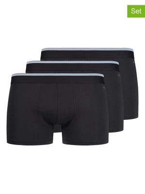 Skiny Bokserki (3 pary) w kolorze czarnym rozmiar: M