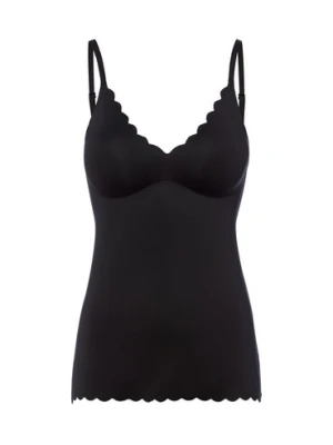 SKINY Koszulka damska z biustonoszem - Sensation Kobiety Sztuczne włókno czarny,