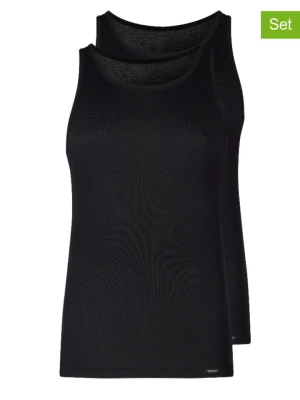 Skiny Koszulki (2 szt.) w kolorze czarnym rozmiar: XXL
