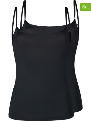 Skiny Podkoszulki (2 szt.) w kolorze czarnym rozmiar: 44