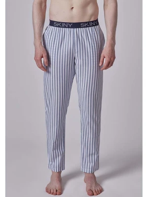 Skiny Spodnie piżamowe w kolorze błękitnym rozmiar: S