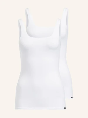 Skiny Topy, 2 Szt. Advantage Cotton weiss