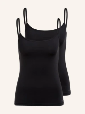 Skiny Topy, 2 Szt. Advantage Micro schwarz