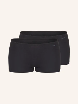 Skiny Zestaw 2 Par Majtek Skiny Advantage Cotton Stretch schwarz CZARNY