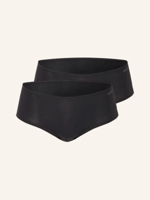 Skiny Zestaw 2 Sztuk Majtek Skiny Advantage Cotton Stretch schwarz CZARNY