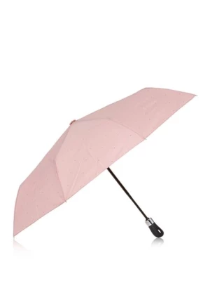 Składany parasol damski w kolorze różowym OCHNIK