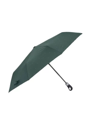 Składany parasol damski w kolorze zielonym OCHNIK
