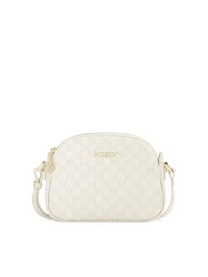 Skórzana crossbody w monogramy KAZAR