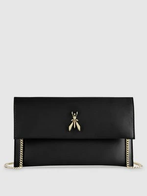 Skórzana kopertówka Fly z łańcuszkiem PATRIZIA PEPE