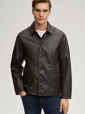 Skórzana kurtka Aram w kolorze ciemnobrązowym Joop