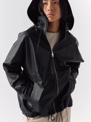 SKÓRZANA KURTKA OVERSIZE JEROME LIVIANA CONTI