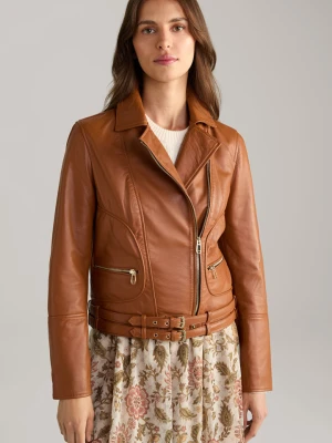 Skórzana kurtka w kolorze koniaku Joop