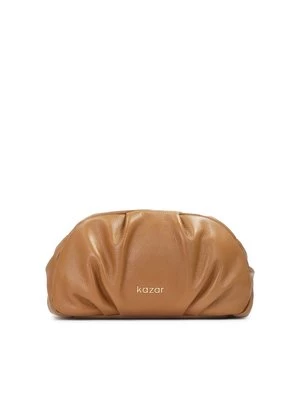 Skórzana pouch bag w kształcie chmurki Kazar