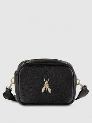 Skórzana torba Fly na ramię typu Camera bag PATRIZIA PEPE