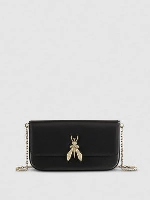 Skórzana torba Fly z łańcuszkiem PATRIZIA PEPE