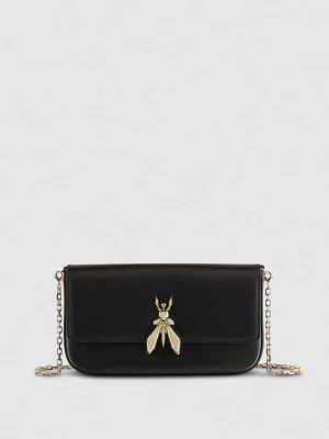 Skórzana torba Fly z łańcuszkiem PATRIZIA PEPE
