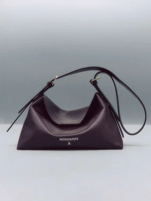Skórzana torba na ramię Never Complete medium PATRIZIA PEPE