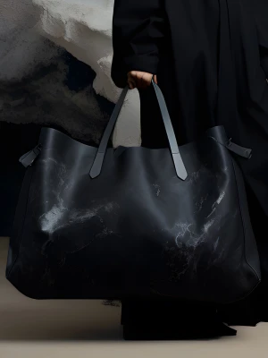 Skórzana torba shopper Regina XL Desigual