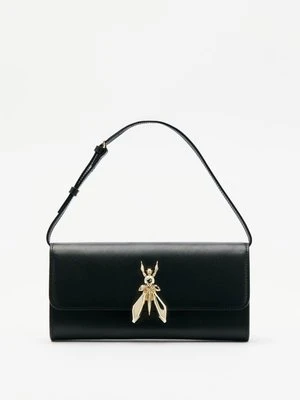 Skórzana torebka crossbody Square Essential Fly PATRIZIA PEPE
