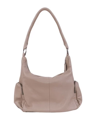 FREDs BRUDER Skórzany shopper bag "Honey Up" w kolorze szarobrązowym - 40 x 30 x 15 cm rozmiar: onesize